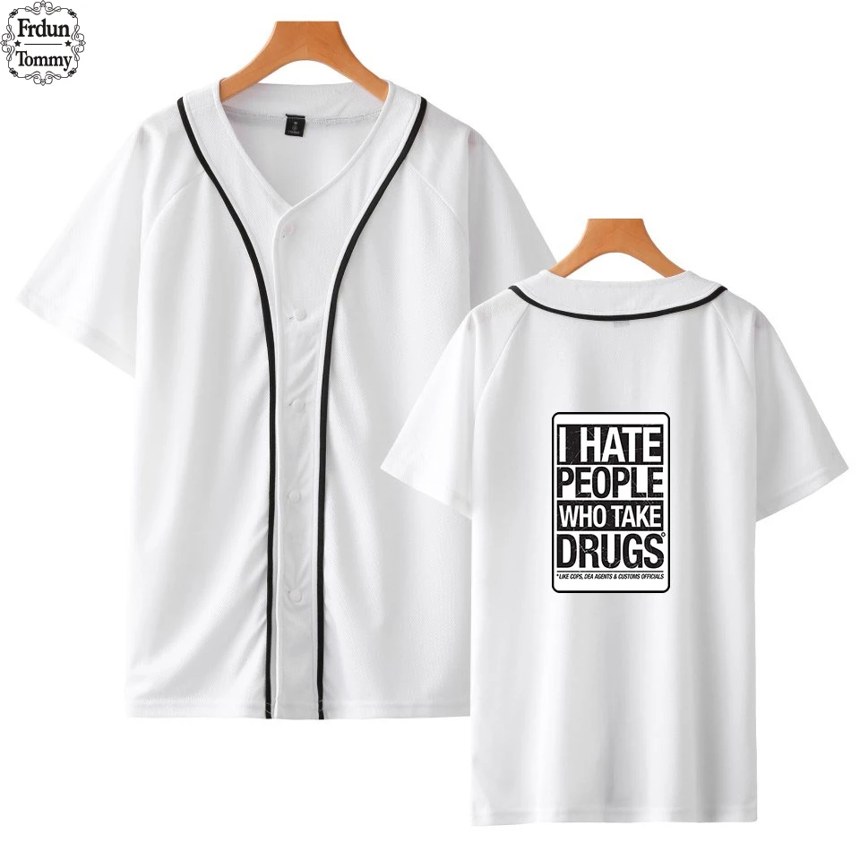 Frdun Tommy I Hate People Summer Fashion New Style Cool Baseball Shirt Men/Women Clothes Loose Casual T Shirt Tops Clothes 4XL
Frdun Tommy I Hate People Summer Fashion New Style Cool Baseball Shirt Men/Women Clothes Loose Casual T Shirt Tops Clothes 4XL