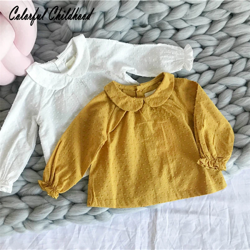 Toddler girls blouses Spring Baby Cotton Shirts Jacquard Kids flare Sleeve Tops Girls Blouse 0-3t Casual Fashion Clothing
Toddler girls blouses Spring Baby Cotton Shirts Jacquard Kids flare Sleeve Tops Girls Blouse 0-3t Casual Fashion Clothing