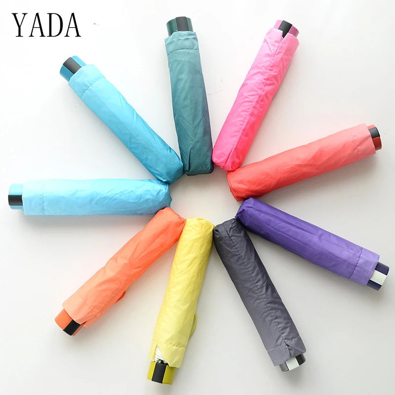 YADA 2020 High Quality Creativity Gradient Candy Color Umbrella Rain Women Umbrella For Womens Windproof Folding Umbrellas YS019
YADA 2020 High Quality Creativity Gradient Candy Color Umbrella Rain Women Umbrella For Womens Windproof Folding Umbrellas YS019