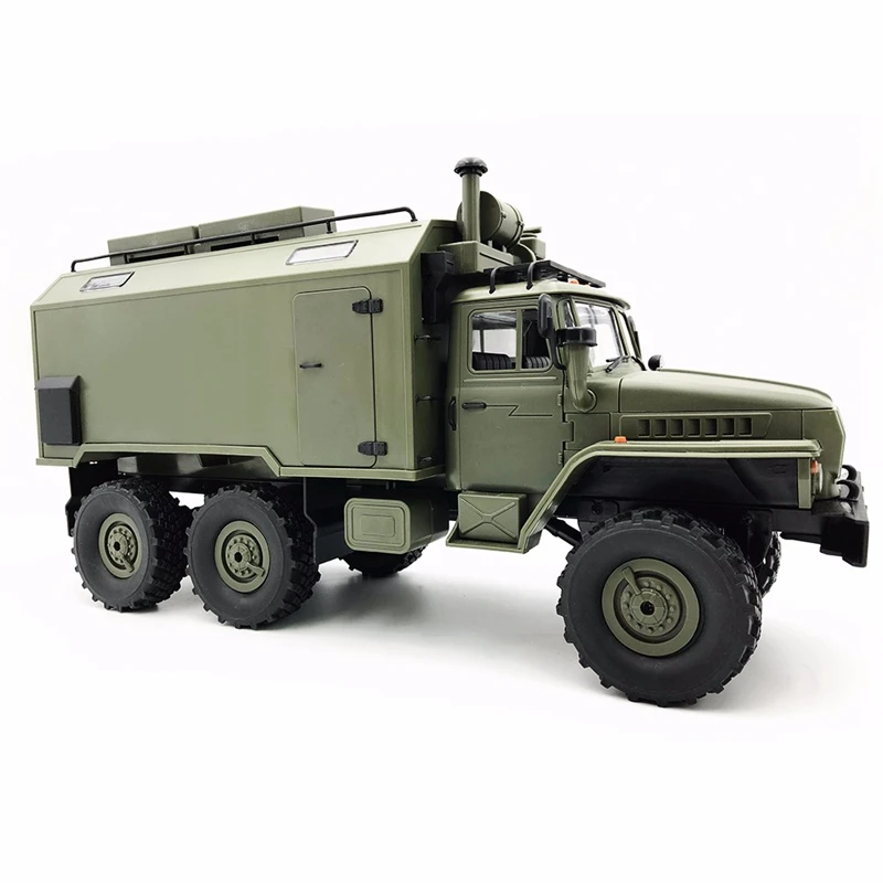 

Wpl B36 Ural 1/16 2.4G 6Wd Rc Car Truck Rock Crawler Command Communication Vehicle Rtr Toy Auto Army Trucks