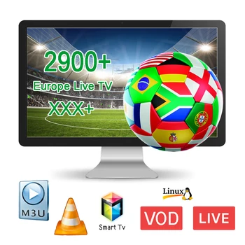 IPTV HD Subscription TV box Europe Italia French Poland German Arabic Sports Smart Tv Box M3u Android Box 1-year Subscription
IPTV HD Subscription TV box Europe Italia French Poland German Arabic Sports Smart Tv Box M3u Android Box 1-year Subscription