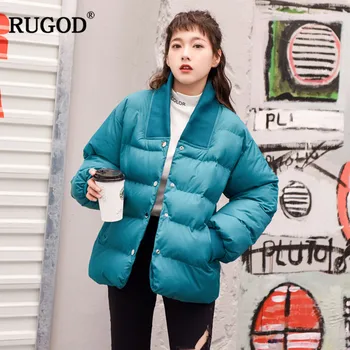 RUGOD 2019 New Casual Cotton Women Coat Solid Thick Women Jacket Coat Warm Winter Wear Elegant Women Clothes manteau femme hiver
RUGOD 2019 New Casual Cotton Women Coat Solid Thick Women Jacket Coat Warm Winter Wear Elegant Women Clothes manteau femme hiver