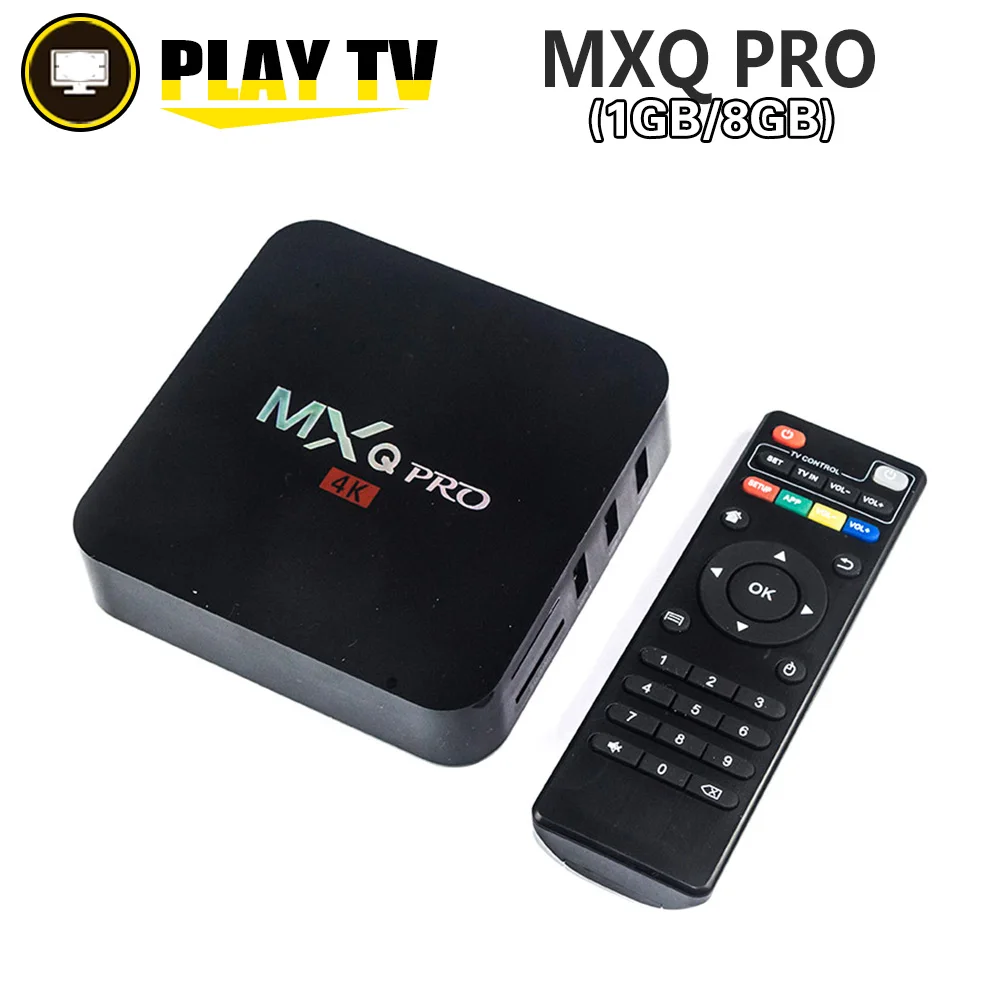 

Amlogic S905X Quad Core Android 6.0 TV BOX MXQ PRO 1GB/8GB 2.4GHz WiFi H.265 Full HD set top box Media player for Smart TV