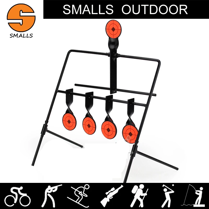 paintball accessories tactical airsoft wind-bell automatic reset rotating shooting target metal BB gun bullet hunting targets
paintball accessories tactical airsoft wind-bell automatic reset rotating shooting target metal BB gun bullet hunting targets
