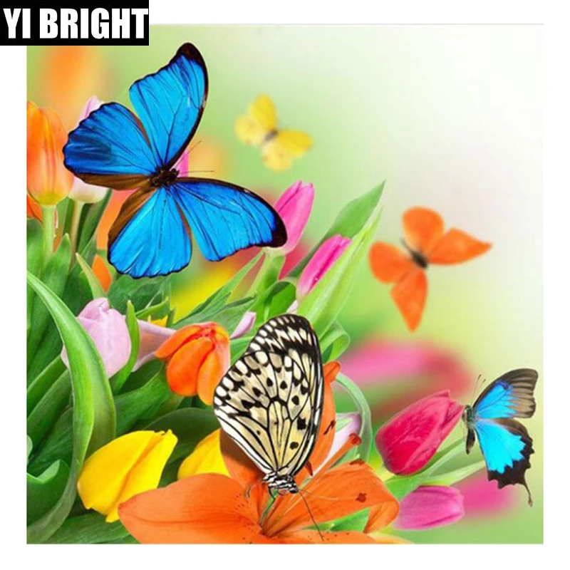 Full Square/round Diamond Embroidery Handmade"Butterfly flowers" Knitting Set diamond painting House Living Room Decoration XPZ
Full Square/round Diamond Embroidery Handmade"Butterfly flowers" Knitting Set diamond painting House Living Room Decoration XPZ