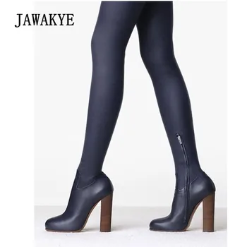 2019 Genuine Leather Solid Sexy Over The Knee Boots Women Round Toe Super High Heels Shoes For Women Fashion Stretch Long Boots 
2019 Genuine Leather Solid Sexy Over The Knee Boots Women Round Toe Super High Heels Shoes For Women Fashion Stretch Long Boots