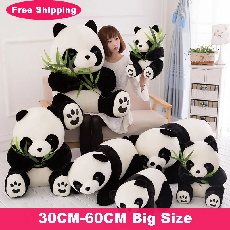 30cm/50cm/60cm Large Size Panda Doll Plush Toy Baby Bear Pillow Panda Cloth Doll Kids Toys Baby Birthday Gift For Boys Girls
30cm/50cm/60cm Large Size Panda Doll Plush Toy Baby Bear Pillow Panda Cloth Doll Kids Toys Baby Birthday Gift For Boys Girls