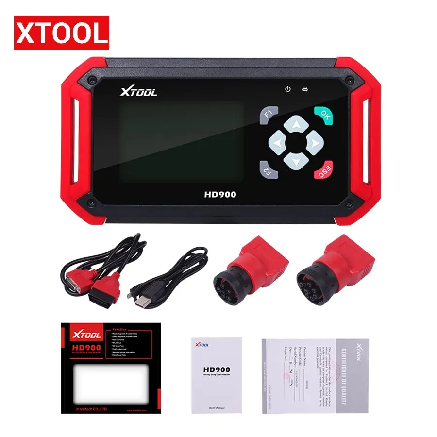 New Arrival XTOOL HD900 Professional Truck Diagnostic Tool Eobd2 OBD2 CAN BUS Heavy Duty Code Reader HD900 Better Than PS201
New Arrival XTOOL HD900 Professional Truck Diagnostic Tool Eobd2 OBD2 CAN BUS Heavy Duty Code Reader HD900 Better Than PS201
