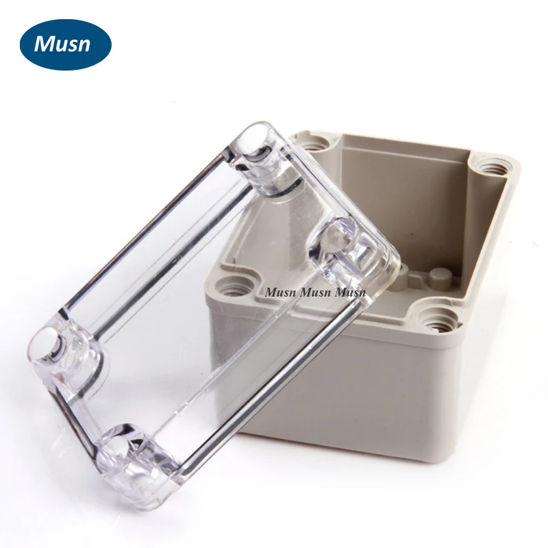 IP67 80*110*85mm Transparent Cover ABS body Junction Enclosure Electrical Distribution Box Junction box connector
IP67 80*110*85mm Transparent Cover ABS body Junction Enclosure Electrical Distribution Box Junction box connector