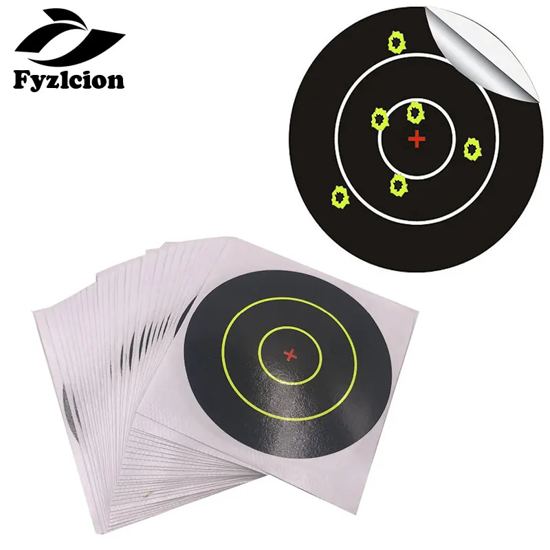 100 Pcs/Pack Splatter Blossom Target Stickers, Pattern Central Cross, Diameter 3"/7.5cm, Shooting Target bb gun pellet gun sl
100 Pcs/Pack Splatter Blossom Target Stickers, Pattern Central Cross, Diameter 3"/7.5cm, Shooting Target bb gun pellet gun sl