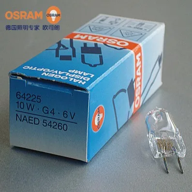 OSRAM 64225 6v10w HALOGEN LAMP ,HLX 64225 10W 6V G4 MADE IN GERMANY ESA 100hrs
OSRAM 64225 6v10w HALOGEN LAMP ,HLX 64225 10W 6V G4 MADE IN GERMANY ESA 100hrs