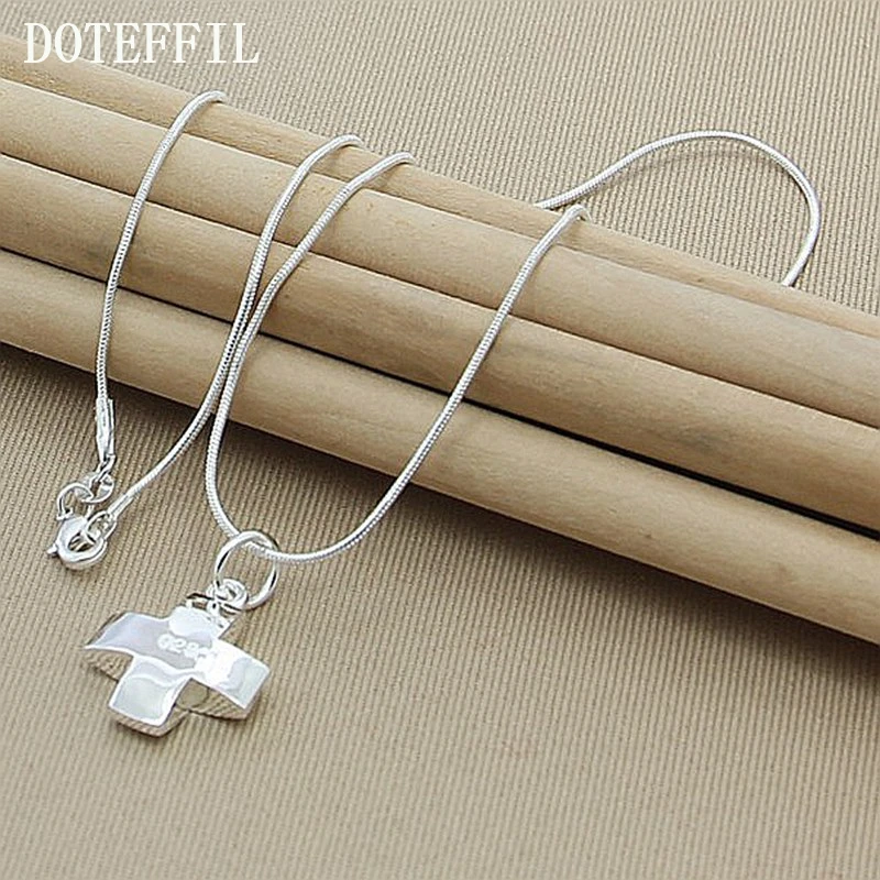 2019 New Women's Fashion Vintage Silver Cross Pendant 18" Short Necklace N323 Free Shipping
2019 New Women's Fashion Vintage Silver Cross Pendant 18" Short Necklace N323 Free Shipping