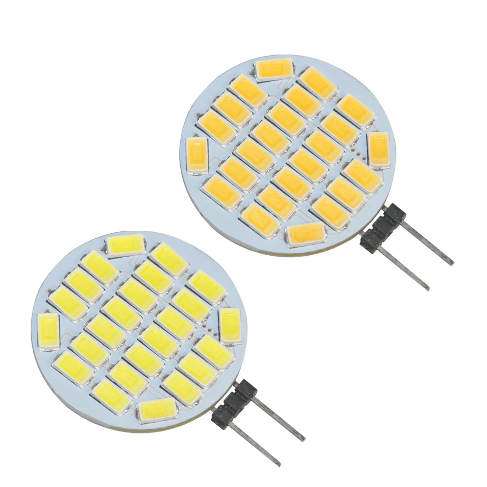 JYL 1pcs Ultra Bright G4 Base LED Light 24 SMD 5730 Chip RV Camper Pure White 3.1W Warm White 360LM
JYL 1pcs Ultra Bright G4 Base LED Light 24 SMD 5730 Chip RV Camper Pure White 3.1W Warm White 360LM
