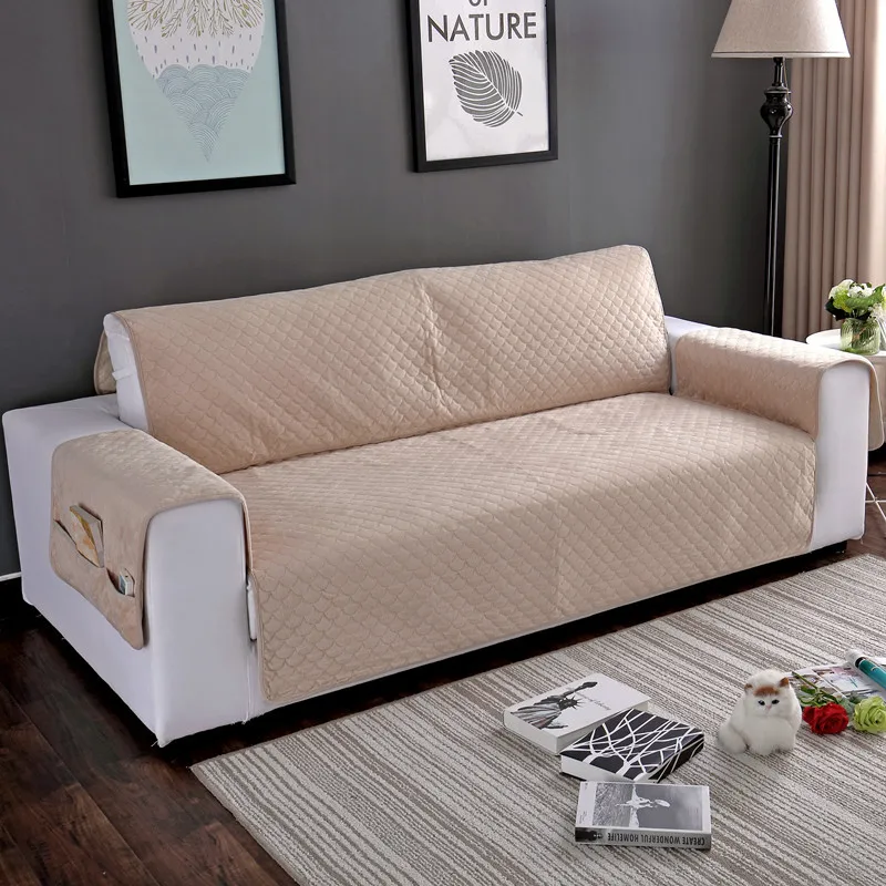 Thicken Velvet Sofa Covers Solid Pet Couch Covers For Sofas Single Seat Slipcover Beige Anti-skid Elastic Band Furniture Covers
Thicken Velvet Sofa Covers Solid Pet Couch Covers For Sofas Single Seat Slipcover Beige Anti-skid Elastic Band Furniture Covers