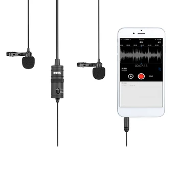 BOYA M1DM Microphone Wired For Camera Smartphone Condenser Microphone MIC Voice Recording Studio For iPhone for Canon MIC 3.5mm
BOYA M1DM Microphone Wired For Camera Smartphone Condenser Microphone MIC Voice Recording Studio For iPhone for Canon MIC 3.5mm