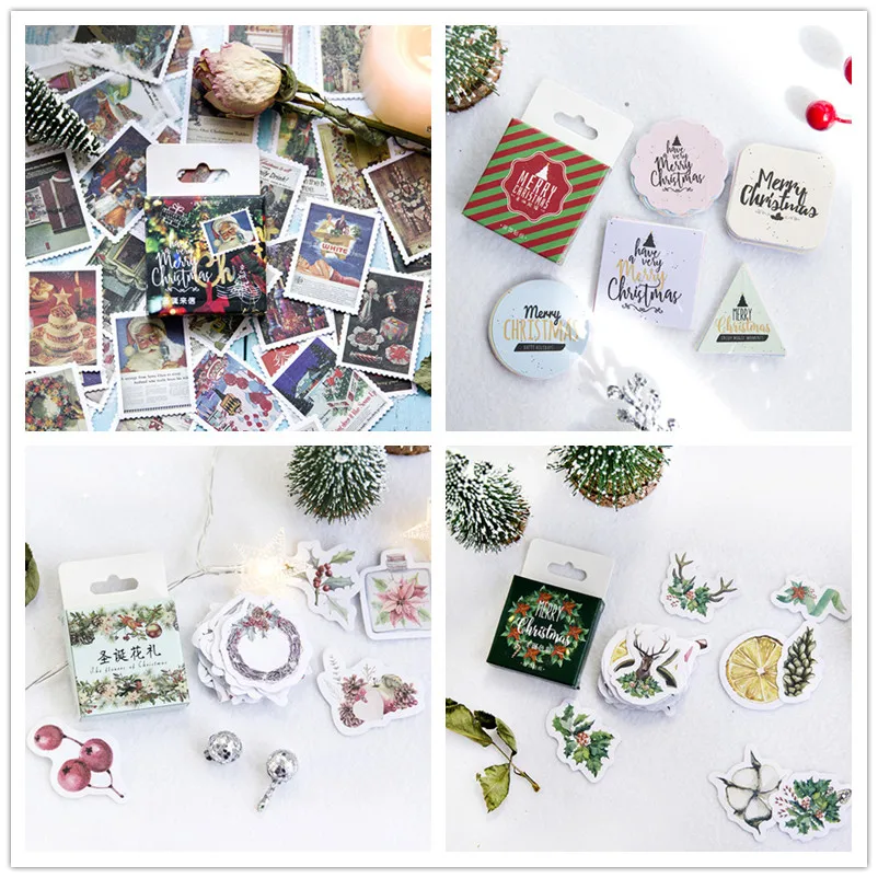 45 pcs/pack Christmas Decorative Stickers Adhesive Stickers DIY Decoration Diary Stationery Stickers Snowflake Elk Blessing
45 pcs/pack Christmas Decorative Stickers Adhesive Stickers DIY Decoration Diary Stationery Stickers Snowflake Elk Blessing