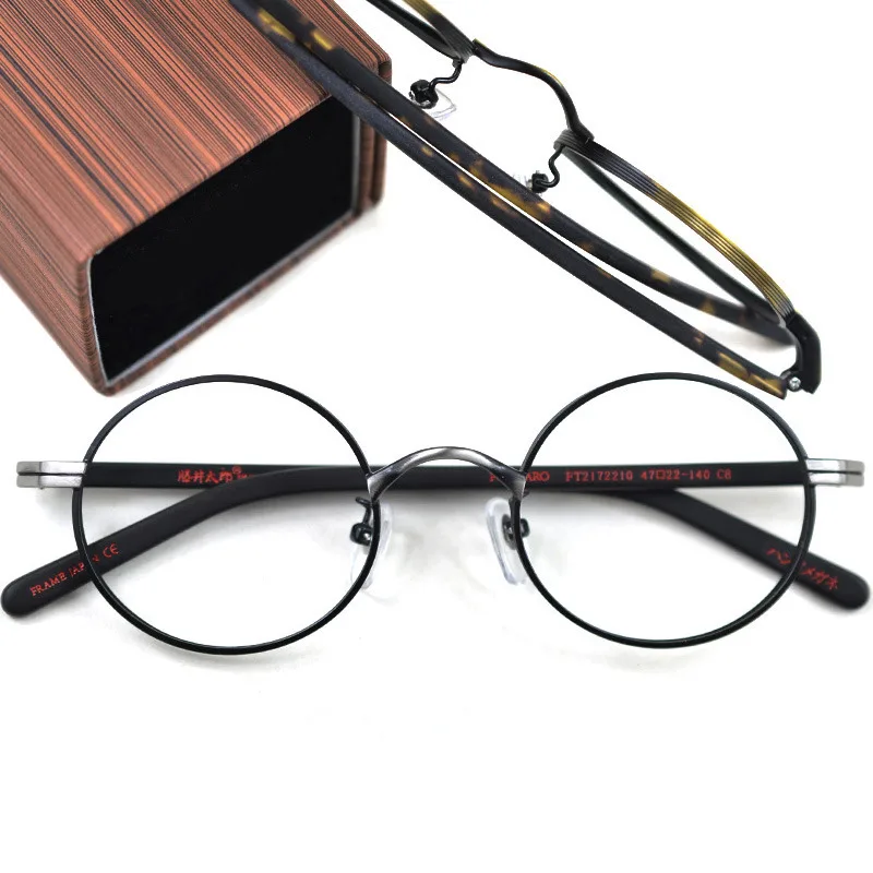 New Round Vintage Alloy Men Eyeglasses Frame Metal Gold Full Optical Glasses Frames Prescriptio Clear Lens Eyewear for Women
New Round Vintage Alloy Men Eyeglasses Frame Metal Gold Full Optical Glasses Frames Prescriptio Clear Lens Eyewear for Women