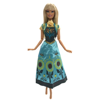 NK One Set Princess Doll Elsa Movie Similar Dress Fairy Tale Wedding Dress Gown Party Outfit For Barbie Doll Best Girls' Gift 06
NK One Set Princess Doll Elsa Movie Similar Dress Fairy Tale Wedding Dress Gown Party Outfit For Barbie Doll Best Girls' Gift 06