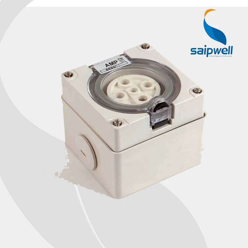 Saip/Saipwell IP67 500V 20A 4P European/Australian Electrical Waterproof Industrial Female Power Socket (SP-56SO420)
Saip/Saipwell IP67 500V 20A 4P European/Australian Electrical Waterproof Industrial Female Power Socket (SP-56SO420)