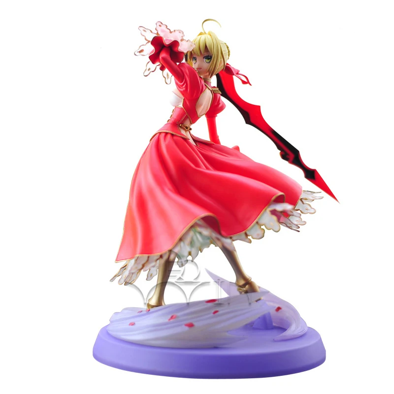 Экшн фигурка Новинка "судьба" Stay Night Extra Red Saber Lily из ПВХ масштаб 1/8 23 см T30|pvc