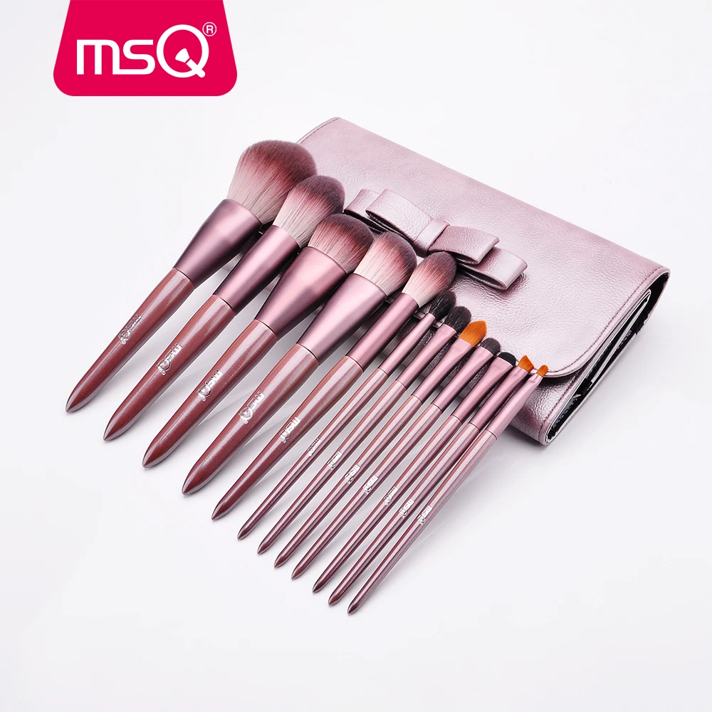 MSQ 12PCS Makeup Brush Sets Powder Eyeshadow Lip Blush Make up Brushes Kits Synthetic High Quality Hair Beauty Tools
MSQ 12PCS Makeup Brush Sets Powder Eyeshadow Lip Blush Make up Brushes Kits Synthetic High Quality Hair Beauty Tools