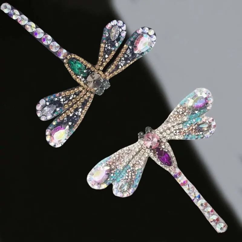 2Pcs Rhinestone dragonfly Beaded Patch for Clothing Sewing on Beading Applique Clothes Shoes Bags Decoration Patch DIY Apparel
2Pcs Rhinestone dragonfly Beaded Patch for Clothing Sewing on Beading Applique Clothes Shoes Bags Decoration Patch DIY Apparel