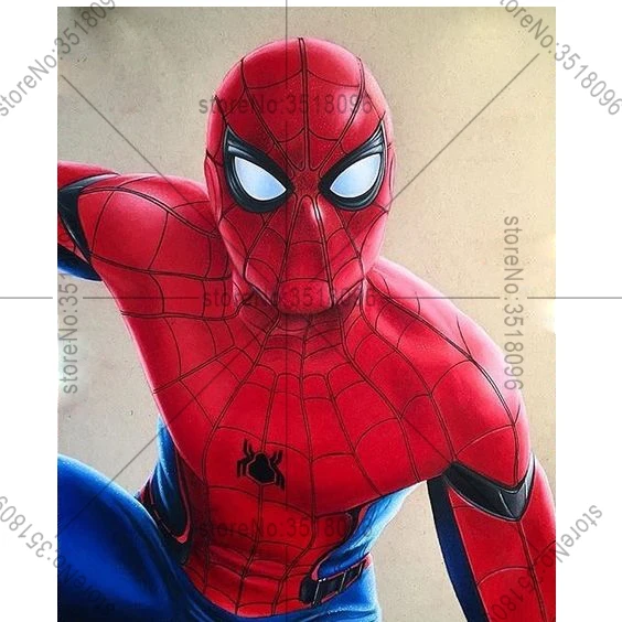 Ruxing DIY full square Diamond 5D Diamond painting Spiderman Embroidery Cross Stitch 3D Rhinestone mosaic
Ruxing DIY full square Diamond 5D Diamond painting Spiderman Embroidery Cross Stitch 3D Rhinestone mosaic