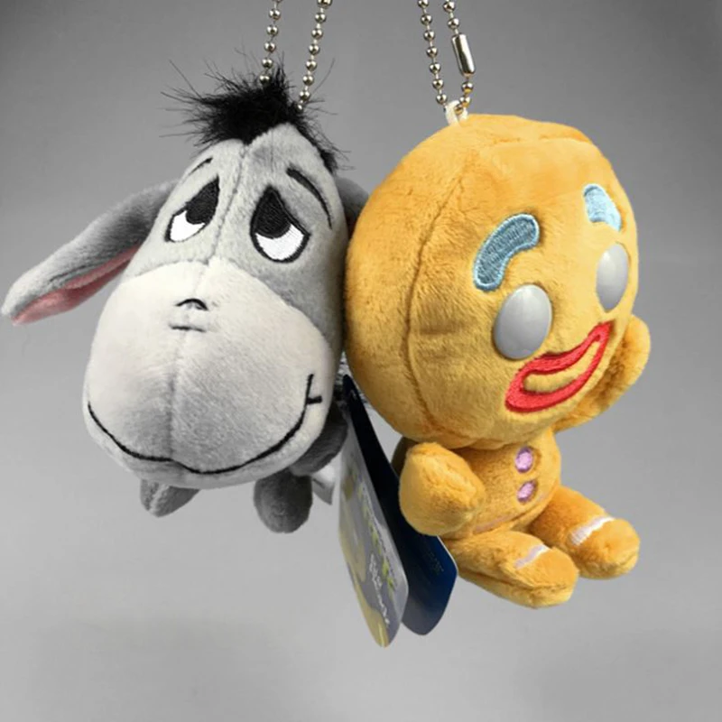 1 Pc Lovely Anime Shrek 10cm Gingerbread Man Donkey Soft Plush Toys Pendant Stuffed Doll Key Chains Small Pendant Bag Deco
1 Pc Lovely Anime Shrek 10cm Gingerbread Man Donkey Soft Plush Toys Pendant Stuffed Doll Key Chains Small Pendant Bag Deco