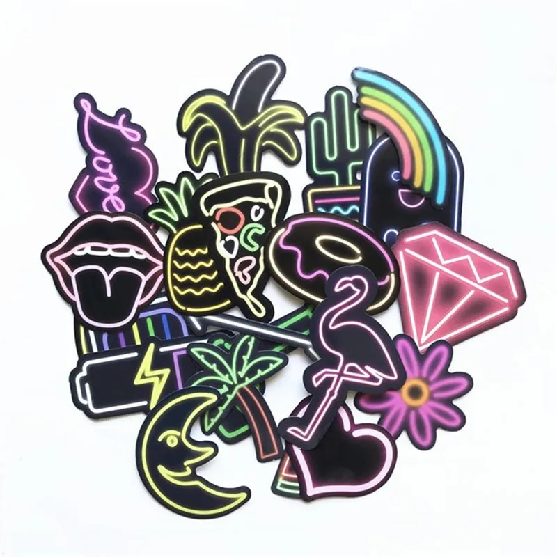 21 Pcs/lot Fantasy Style Colorful neon LED Night Scenery PVC Stickers Kids Toys Decor for Car Laptop Trunk Guitar Bicycle Motor
21 Pcs/lot Fantasy Style Colorful neon LED Night Scenery PVC Stickers Kids Toys Decor for Car Laptop Trunk Guitar Bicycle Motor