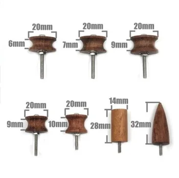 7 pcs/set leather Burnisher Slicker Wood Edge polishing timming Leather craft tools DIY Tool Sets
7 pcs/set leather Burnisher Slicker Wood Edge polishing timming Leather craft tools DIY Tool Sets