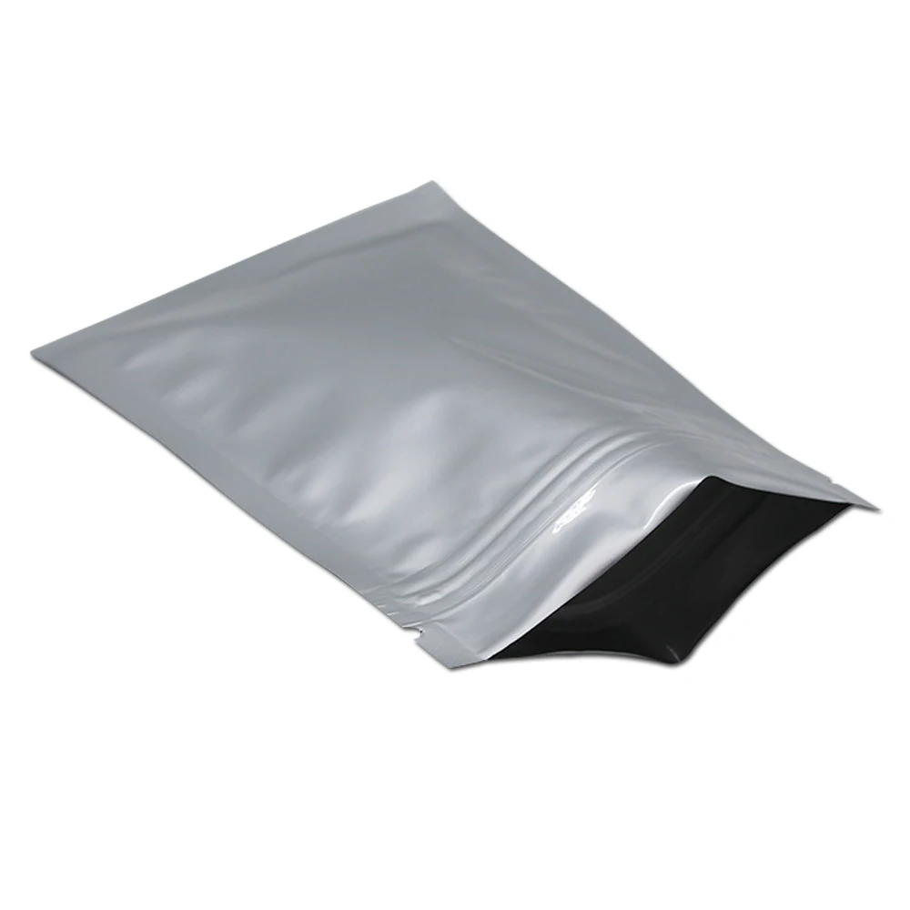 Wholesale Silver Pure Aluminum Foil Package Bags Resealable Self Seal Ziplock Bags Tea Coffee Powder Bag Pouches 24 Sizes
Wholesale Silver Pure Aluminum Foil Package Bags Resealable Self Seal Ziplock Bags Tea Coffee Powder Bag Pouches 24 Sizes