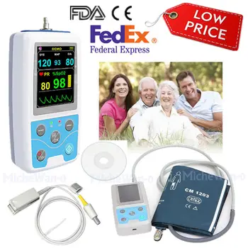 CONTEC PM50 Portable Blood Pressure NIBP/Spo2 Patient Monitor Signs Pulse Rate Meter,USA CONTEC
CONTEC PM50 Portable Blood Pressure NIBP/Spo2 Patient Monitor Signs Pulse Rate Meter,USA CONTEC