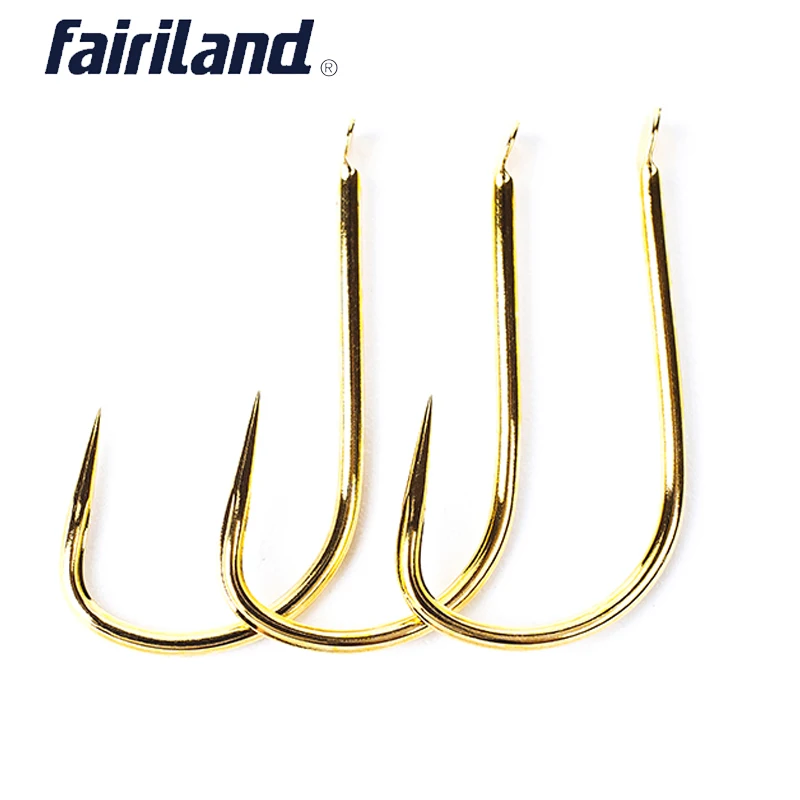 Reinforced SHIN KANTO 18lb/13kg Barbless fishing hook 100pcs/set no barbed hooks Japan imported golden carphooks 5# / 6# /7#
Reinforced SHIN KANTO 18lb/13kg Barbless fishing hook 100pcs/set no barbed hooks Japan imported golden carphooks 5# / 6# /7#