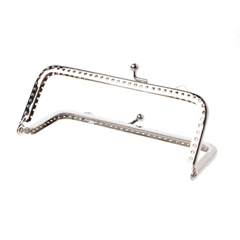 THINKTHENDO 12cm Women Sew Holes Purse Handbag Handle Metal Coins Bag Kiss Clasp Frame Bag Accessories Silver New Mini Handle
THINKTHENDO 12cm Women Sew Holes Purse Handbag Handle Metal Coins Bag Kiss Clasp Frame Bag Accessories Silver New Mini Handle