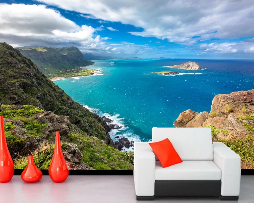 Custom murals,Tropics Scenery Coast Sky Hawaii Clouds Crag nature wallpaper,living room bedroom sofa tv wall papel de parede
Custom murals,Tropics Scenery Coast Sky Hawaii Clouds Crag nature wallpaper,living room bedroom sofa tv wall papel de parede