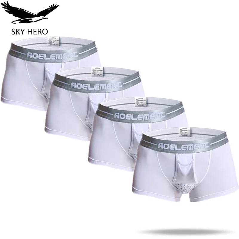 4pcs/Lot Mens Boxers Sexy Men Underwear Underpants Male Panties Shorts Separated Physiological Boxers Pouch Soft Boxer
4pcs/Lot Mens Boxers Sexy Men Underwear Underpants Male Panties Shorts Separated Physiological Boxers Pouch Soft Boxer