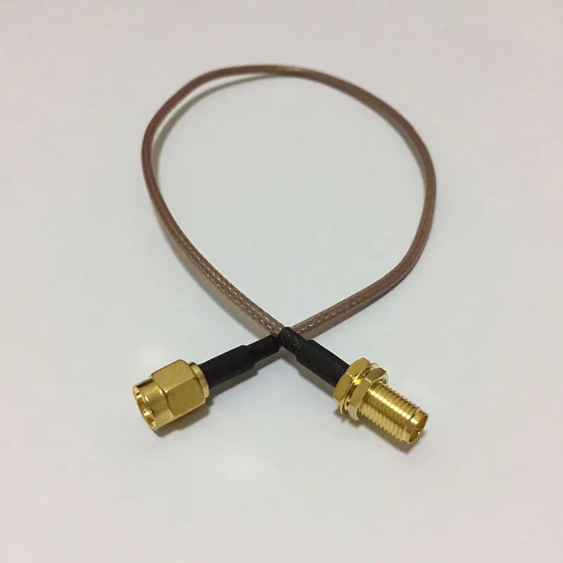 30 см wifi антенна штырь гнездо Удлинительный кабель интерфейсы RP SMA RG316 маленькое