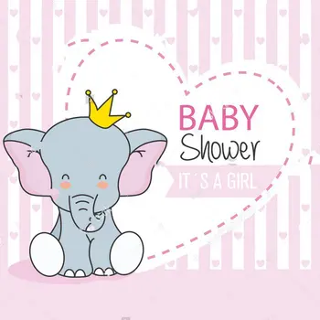 baby shower Cute Elephant crown white pink striped Backgrounds Vinyl cloth High quality Computer print wall photo backdrop
baby shower Cute Elephant crown white pink striped Backgrounds Vinyl cloth High quality Computer print wall photo backdrop