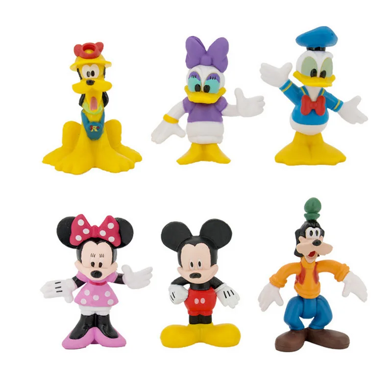 6pcs/set Cartoon anime Mickey Minnie figures Mickey Mouse action toys Cake decoration gifts
6pcs/set Cartoon anime Mickey Minnie figures Mickey Mouse action toys Cake decoration gifts