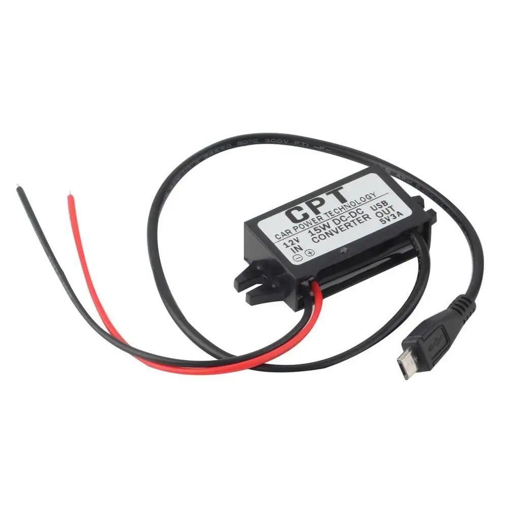 NEW Reliable Car Power Technology Charger DC Converter Module Single Port 12V To 5V 3A 15W with Micro USB Cable CPT-UL-6
NEW Reliable Car Power Technology Charger DC Converter Module Single Port 12V To 5V 3A 15W with Micro USB Cable CPT-UL-6