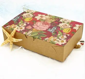 20PCS Vintage Floral Printed Baking Food Carton Kraft Boxes Christmas Gift Boxes Macaron Boxes Packaging Cookie 20.3x13.6x5cm
20PCS Vintage Floral Printed Baking Food Carton Kraft Boxes Christmas Gift Boxes Macaron Boxes Packaging Cookie 20.3x13.6x5cm