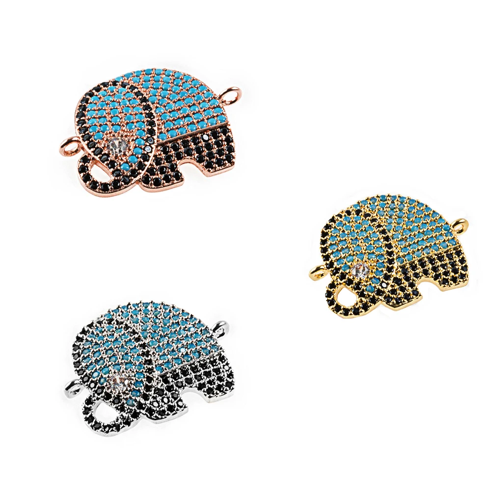 NEW Elephant Charms Black Blue Rose Pink CZ Zirconia 4 Metal Colors charm connectors For Diy Material Jewelry Making beads
NEW Elephant Charms Black Blue Rose Pink CZ Zirconia 4 Metal Colors charm connectors For Diy Material Jewelry Making beads