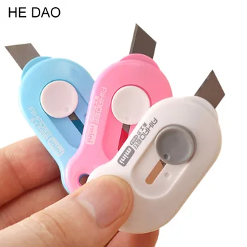 1 PCS Cute Solid Color Mini Portable Utility Knife Paper Cutter Cutting Paper Razor Blade Office Stationery Escolar Papelaria
1 PCS Cute Solid Color Mini Portable Utility Knife Paper Cutter Cutting Paper Razor Blade Office Stationery Escolar Papelaria