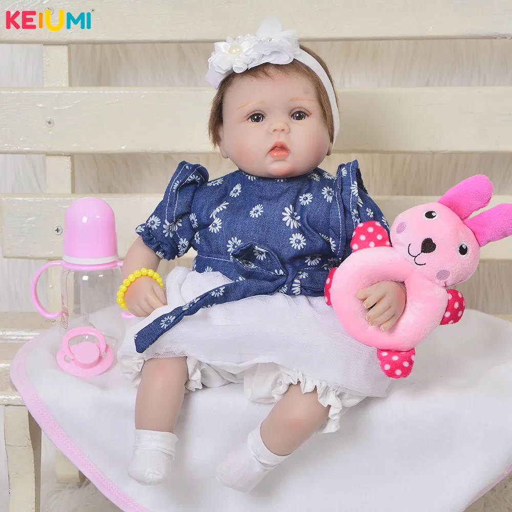 Reallooking 43 cm Reborn Baby Doll Cute 17" Newborn Dolls Fashion Girls Toys For Cute Children Playmates Birthday Gifts
Reallooking 43 cm Reborn Baby Doll Cute 17" Newborn Dolls Fashion Girls Toys For Cute Children Playmates Birthday Gifts