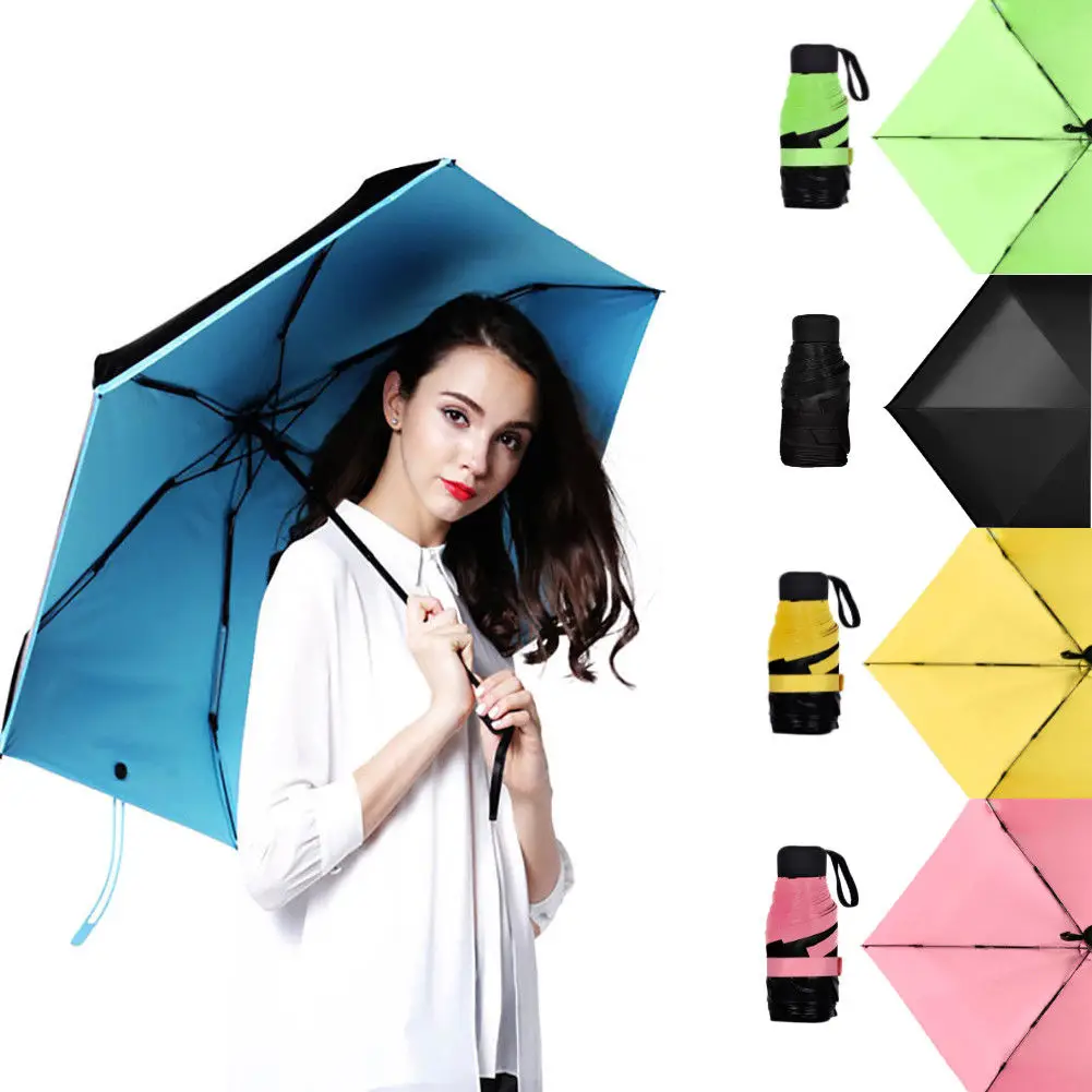 Small Fashion Folding Umbrella Rain Women Gift Men Mini Pocket Parasol Girls Anti-UV Waterproof Portable Travel Umbrella
Small Fashion Folding Umbrella Rain Women Gift Men Mini Pocket Parasol Girls Anti-UV Waterproof Portable Travel Umbrella