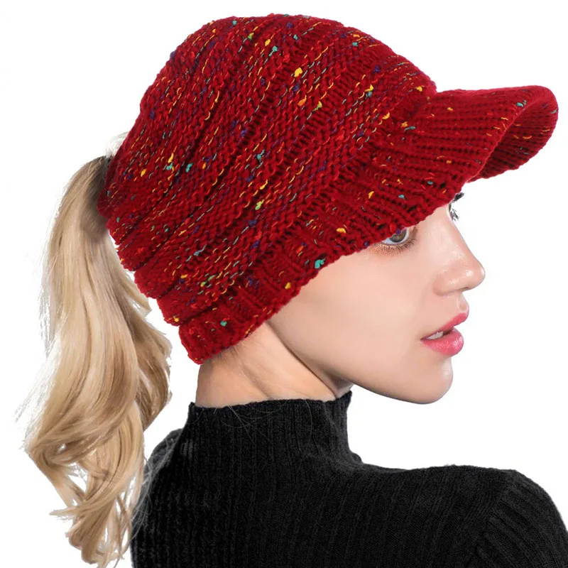 AudWhale Winter Ponytail Beanie Hats For Women Sun Protect Cotton Bling Spot Women's Winter Cap Beanies Hole Hat For A Girl
AudWhale Winter Ponytail Beanie Hats For Women Sun Protect Cotton Bling Spot Women's Winter Cap Beanies Hole Hat For A Girl