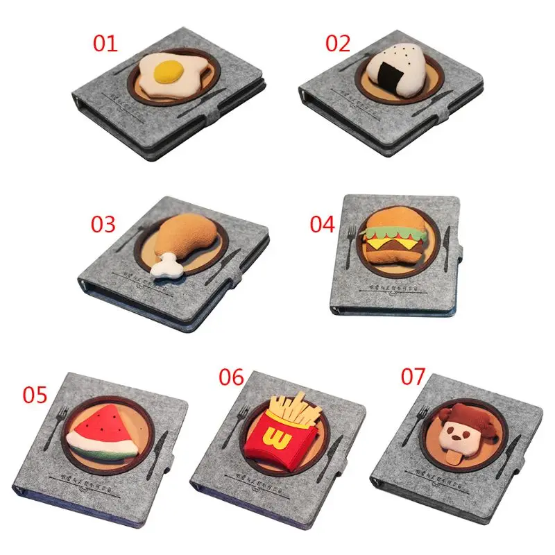 Creative Notebook Hamburger Egg Rice Balls Diary Notebook Notepad Memo Pad Daily Planner Weekly Note Stationery School Notebooks
Creative Notebook Hamburger Egg Rice Balls Diary Notebook Notepad Memo Pad Daily Planner Weekly Note Stationery School Notebooks