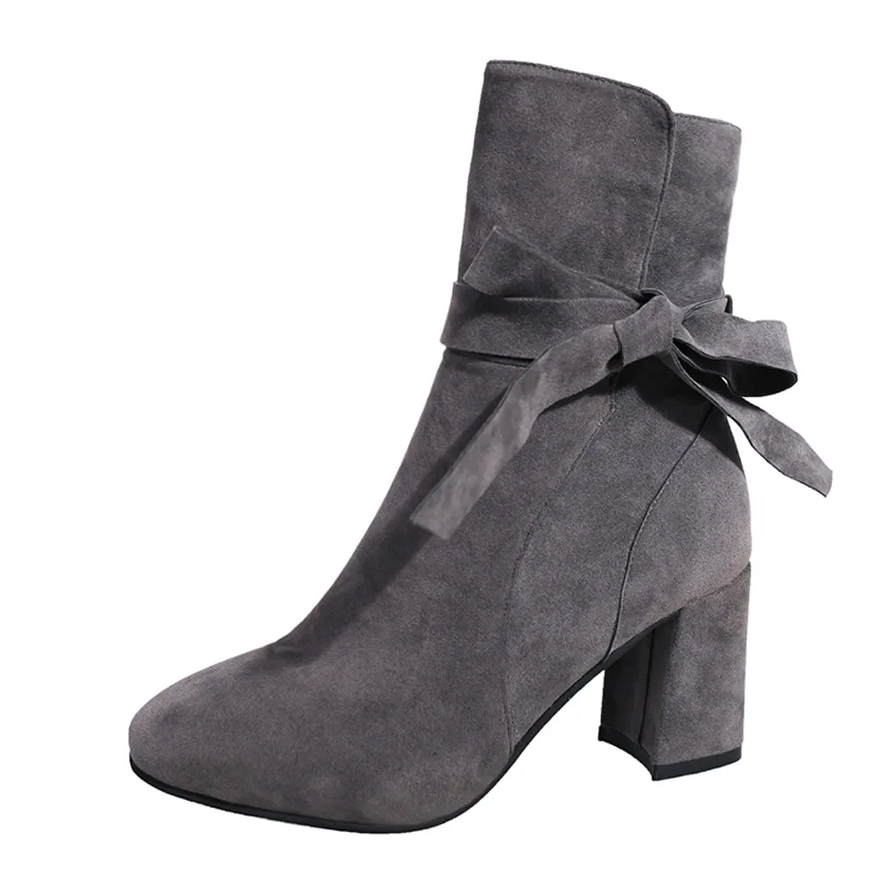 Bow Tie Elegant Ankle Boots for Women Fashion Casual Platform High Heels Round Toe zipper Footwear Shoes Women Bottes Femme
Bow Tie Elegant Ankle Boots for Women Fashion Casual Platform High Heels Round Toe zipper Footwear Shoes Women Bottes Femme