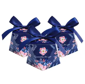 New 50pcs Laser Cut Blue Diamond Candy Box Chocolates Boxes With Ribbon For Wedding Party Baby Shower Favor Gift
New 50pcs Laser Cut Blue Diamond Candy Box Chocolates Boxes With Ribbon For Wedding Party Baby Shower Favor Gift