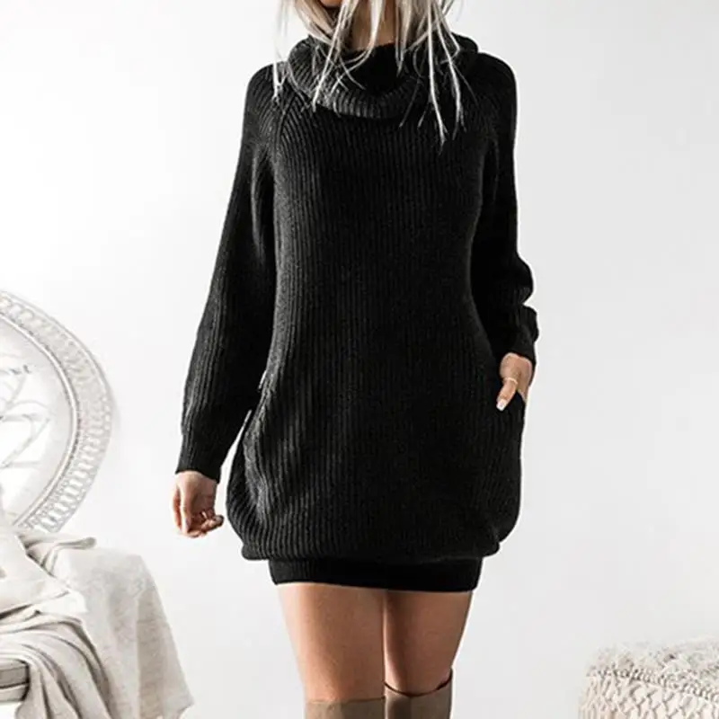 NEW Autumn Winter Dress Long Sleeve Turtleneck Sweater Dresses Warm Knit Sexy Mini Dresses Vestidos WS5300E
NEW Autumn Winter Dress Long Sleeve Turtleneck Sweater Dresses Warm Knit Sexy Mini Dresses Vestidos WS5300E